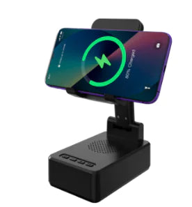 Tech Trio: Charger, Speaker, and Stand