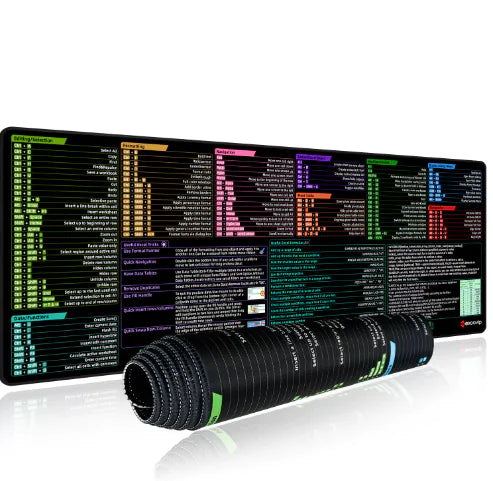 Oversized Shortcut Key Mouse Pad