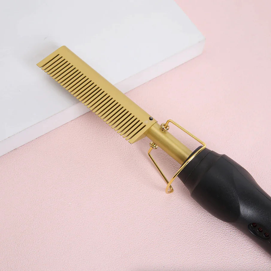 Hair Straightener Comb Pro Electric Beard Straightening