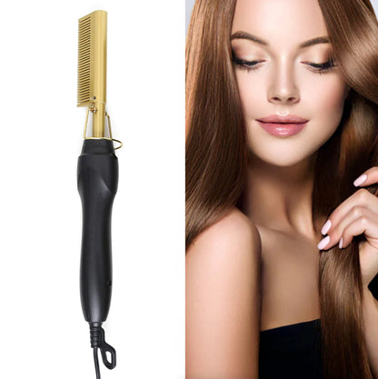 Hair Straightener Comb Pro Electric Beard Straightening